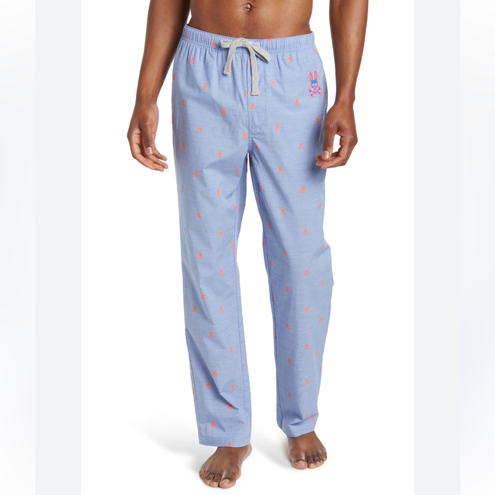 Psycho Bunny Sky Blue Lounge Pants men’s size XL
